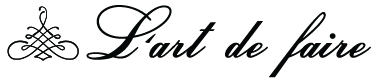 L'art de faire logo